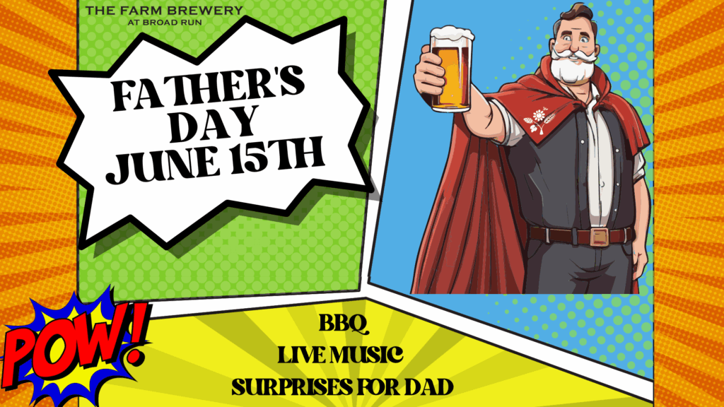 yellow comic retro happy father's day flyer 3