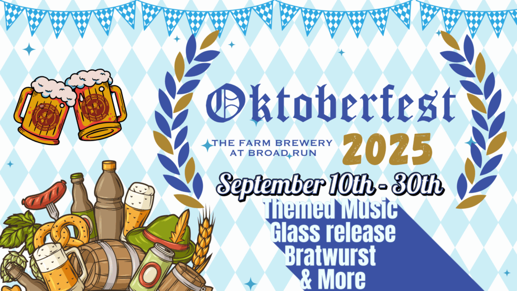 white and blue illustration oktoberfest flyer (16 x 9 in) 2